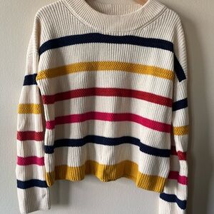 Striped Multicolor Women's Sweater